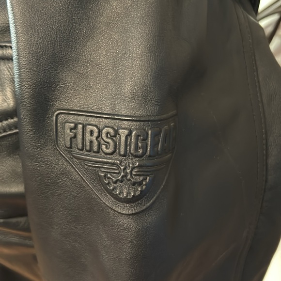 First Gear Leather Motorcycle Jacket - Picture 4 of 11
